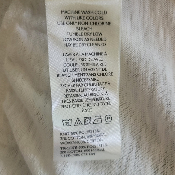 Free People Ivory Claire Tee Tunic Top, M, NWOT - Picture 9 of 9